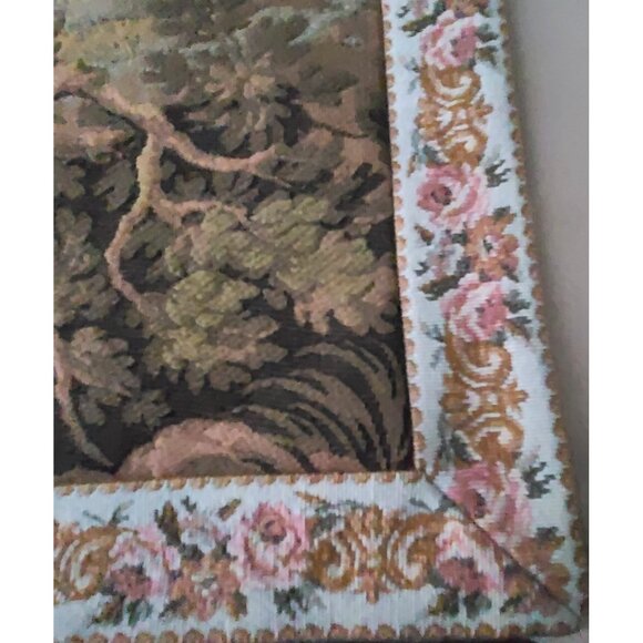 French Tapestry By JP Paris Panneaux Gobelins L'embarquement Pour Cythere - Picture 11 of 11